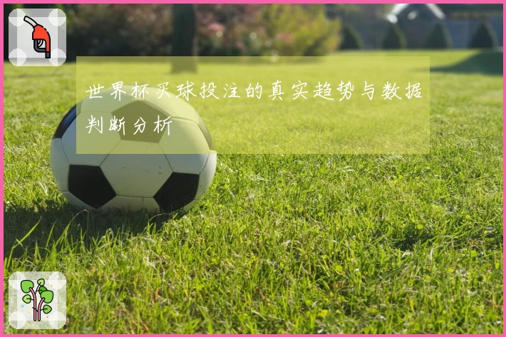 世界杯买球投注的真实趋势与数据判断分析